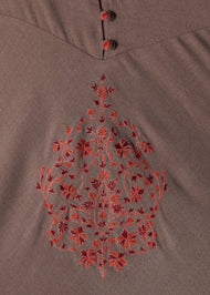 Two Tone Pampore Abaya