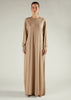 Long Tee Abaya Pewter