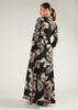 Leaf Print Maxi