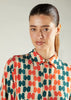 Tile Print Maxi