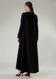 Crochet Flare Abaya