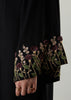 Black Thistle Open Abaya