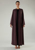 Vintage Rose Open Abaya