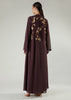 Vintage Rose Open Abaya