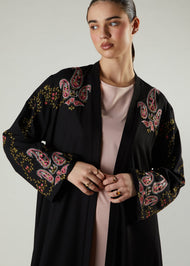 Pink Paisley Kimono