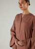 Mocha Panel Abaya