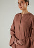 Mocha Panel Abaya