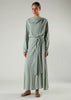 Green Tea Cowl Abaya