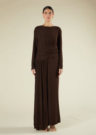 Alaia Maxi Brown