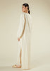 Textured Abaya Cream