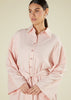 Self Stripe Cotton Maxi Blush