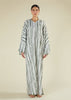 Green & Grey Crochet Kaftan