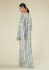 Green & Grey Crochet Kaftan