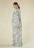 Green & Grey Crochet Kaftan