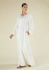 Textured White Maxi