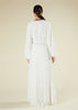 Textured White Maxi