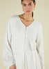 Textured White Maxi