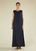 Sleeveless Slip Navy Twill
