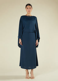 Front Seam Maxi Zinc