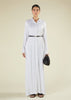 Long Cotton Shirt Dress