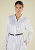 Long Cotton Shirt Dress