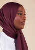 Premium Burgundy Modal Hijab