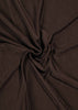 Dark Chocolate Jersey Hijab