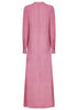 Subtle Pleats Abaya Pink